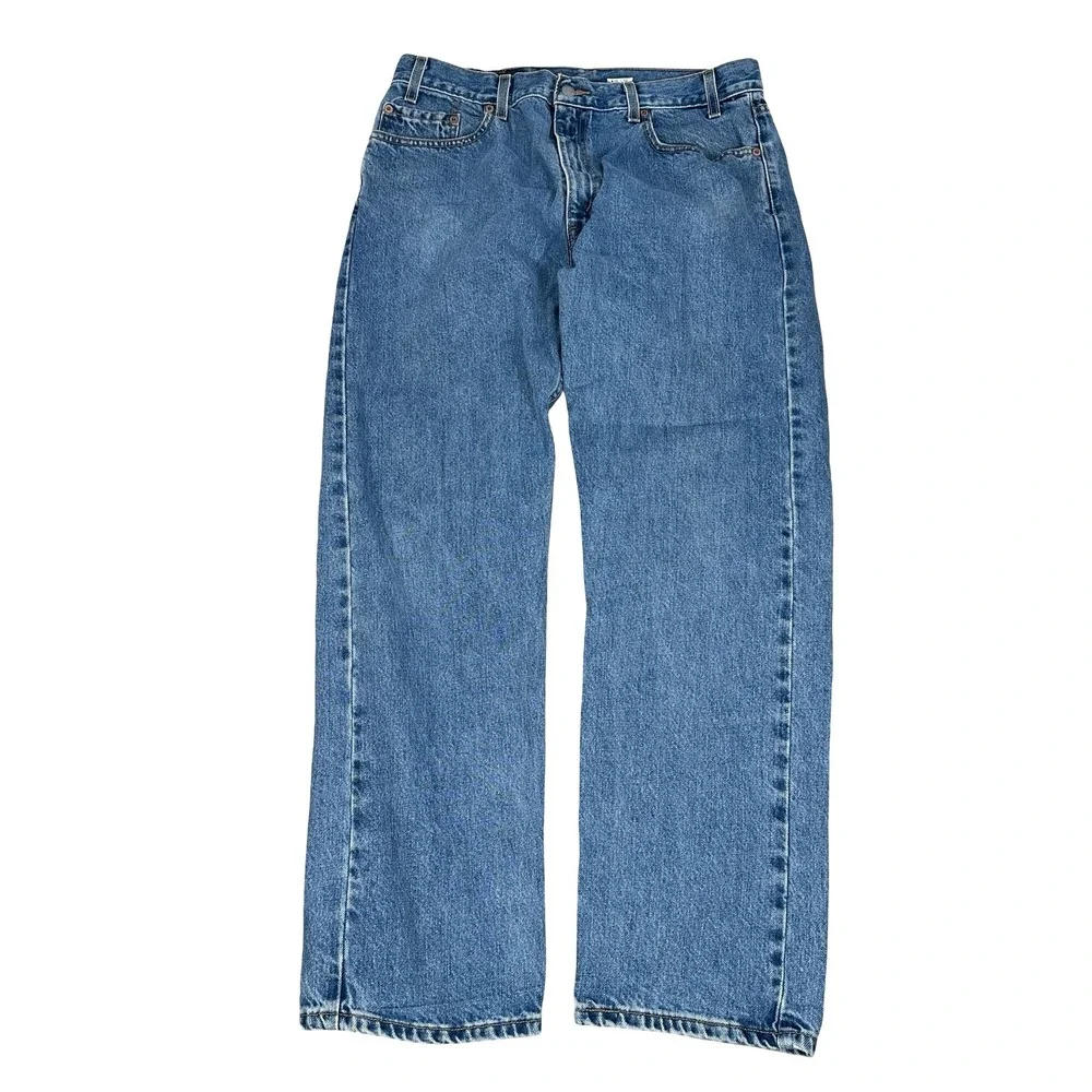 Vintage Levis 505 Lot of 2 Mens Jeans 36x30 Y2K 2002 Regular Straight Blue Denim